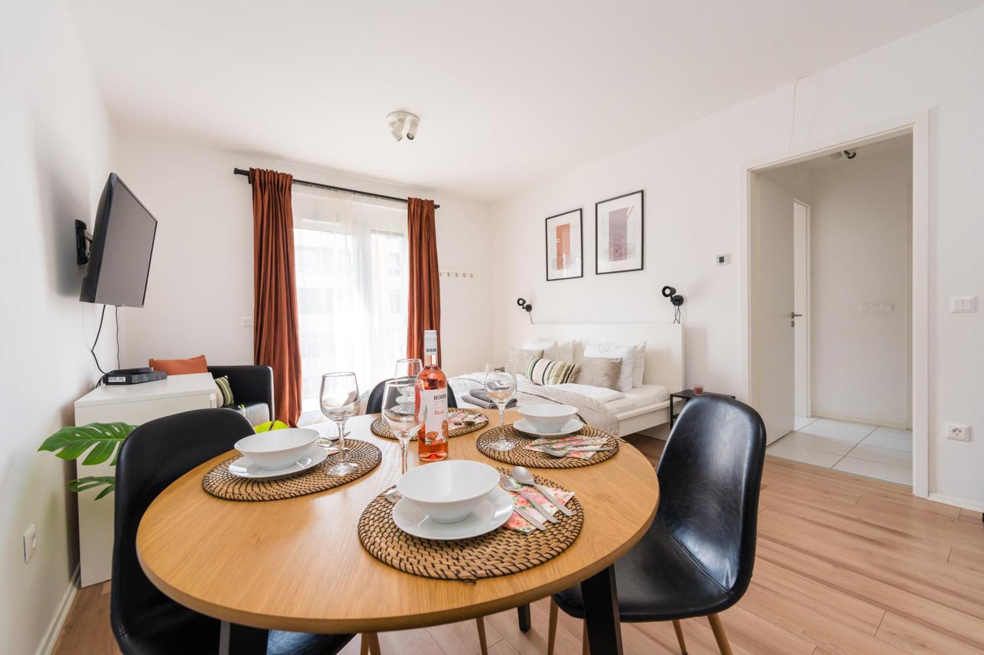 Brand New Modern Apartment-2 Rooms-Balcony-Garage 布达佩斯 外观 照片
