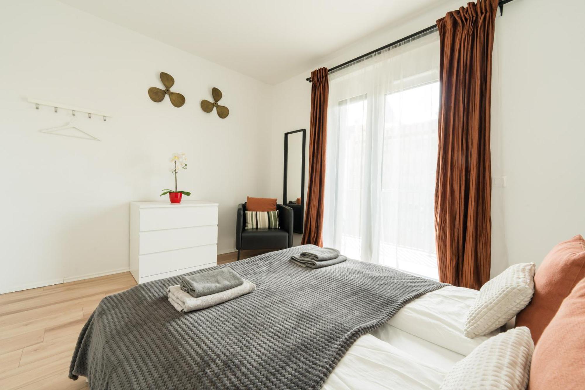 Brand New Modern Apartment-2 Rooms-Balcony-Garage 布达佩斯 外观 照片