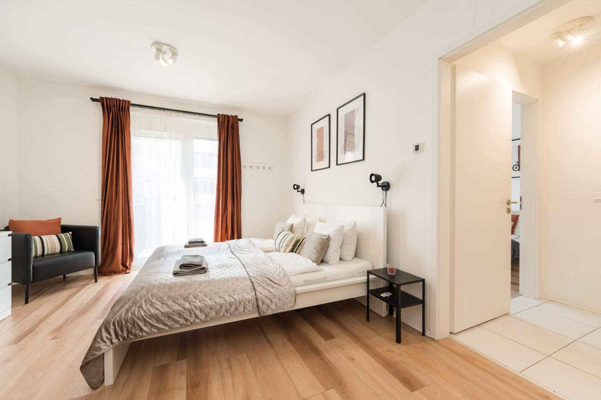 Brand New Modern Apartment-2 Rooms-Balcony-Garage 布达佩斯 外观 照片