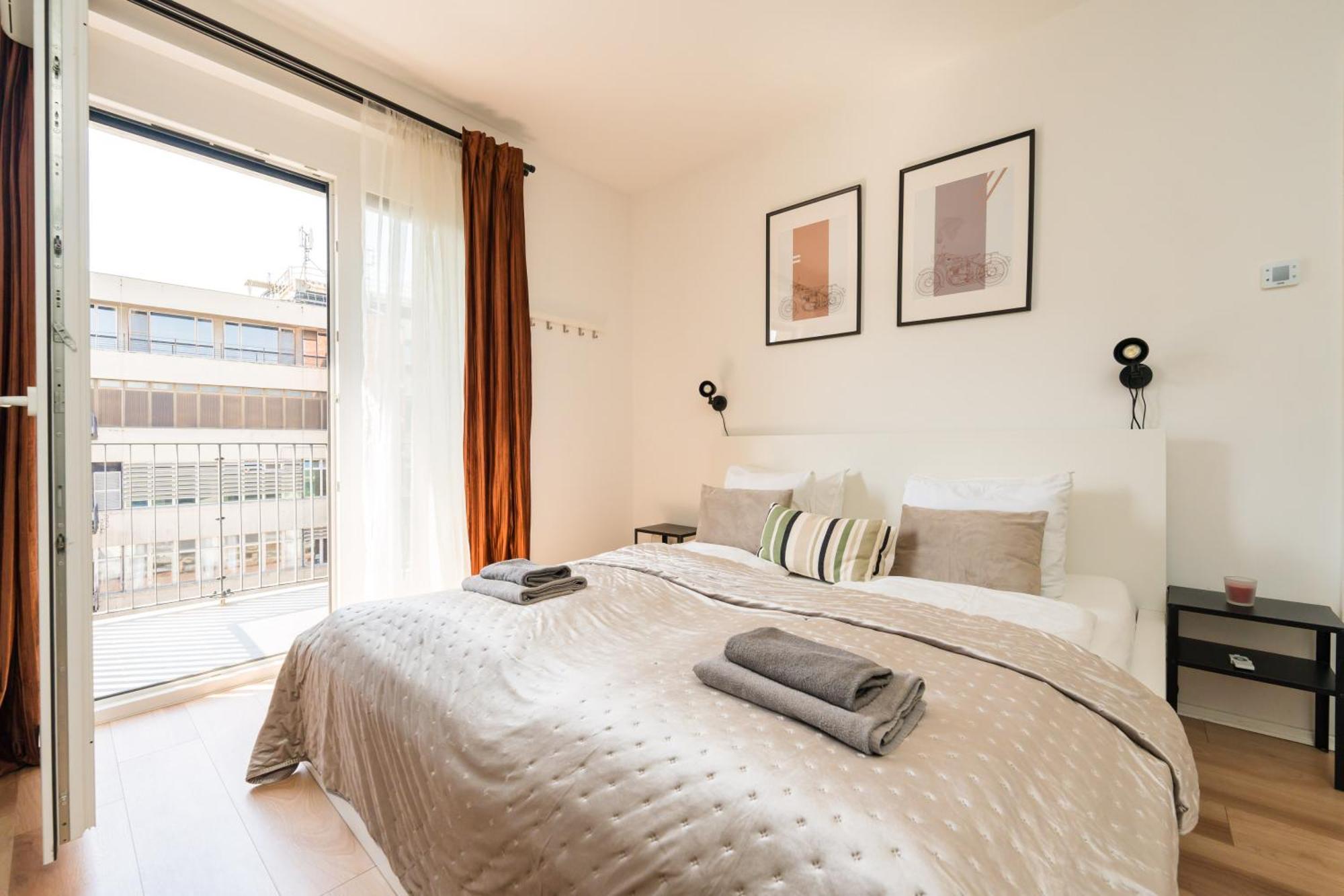 Brand New Modern Apartment-2 Rooms-Balcony-Garage 布达佩斯 外观 照片