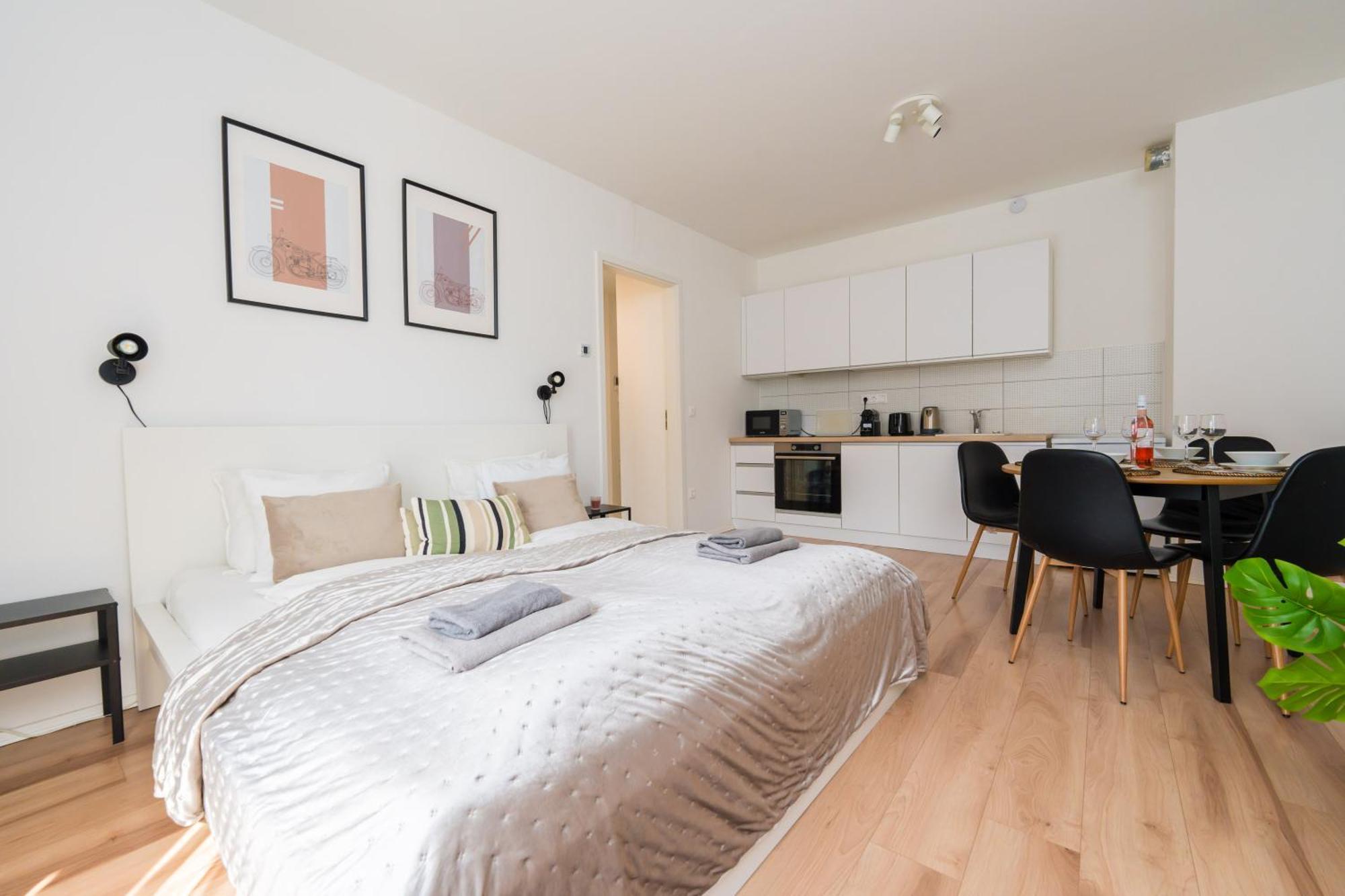 Brand New Modern Apartment-2 Rooms-Balcony-Garage 布达佩斯 外观 照片